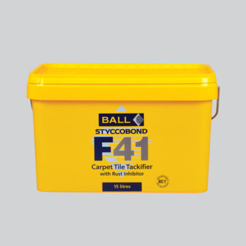 F.BALL ADHESIVES F41 CARPET TILE TACKIFIER