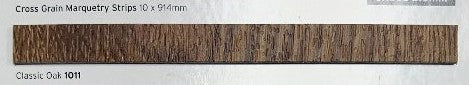 Cross Grain Marquetry Strips - Classic Oak - 1011 - 2mm Gauge