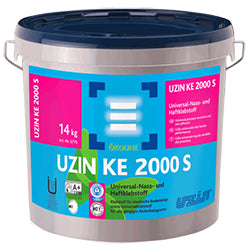 UZIN ADHESIVE KE 2000 S 14KG PRESSURE SENSITIVE