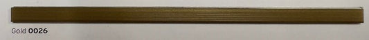 Feature Strip - Gold - 0026  - 2mm Gauge